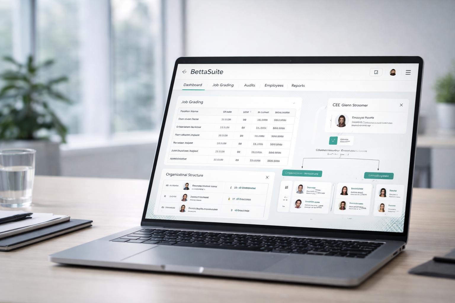 BettaSuite dashboard